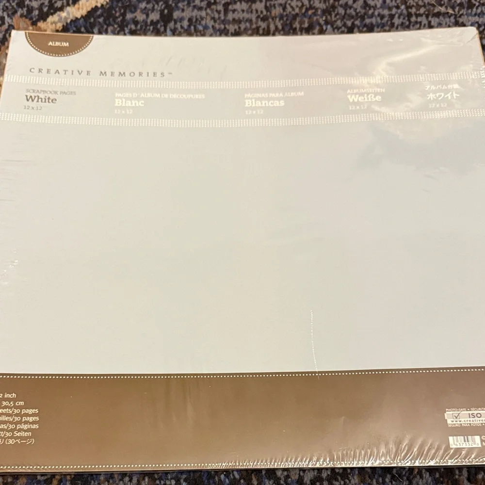 Creative Memories Gray Album with Blue Star - Picture 7 of 9